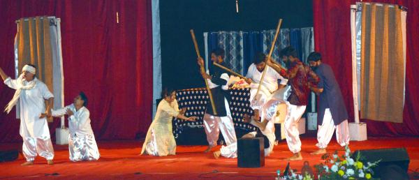 One-Act Play competition on 04-12-2025 in the 14th Youth Festival
