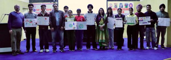 Inter-College Poster making competition organised under Red Ribbon Clubs of GADVASU