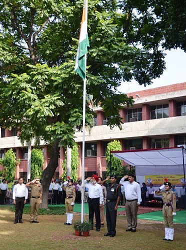 Celebration of 71st Independence Day on 15th August,2017