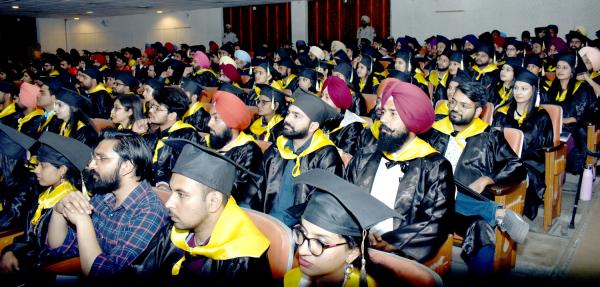 Students received the degrees on 2nd Convocation on 20th April, 2022