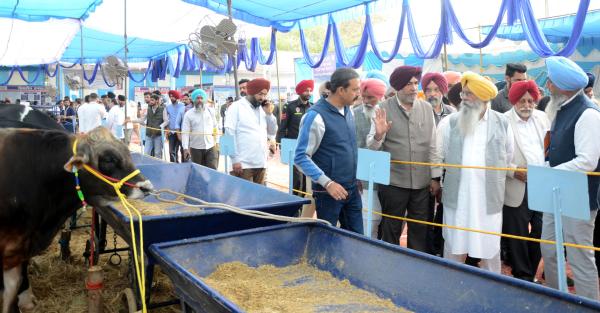 Dignitaries during mela visit
