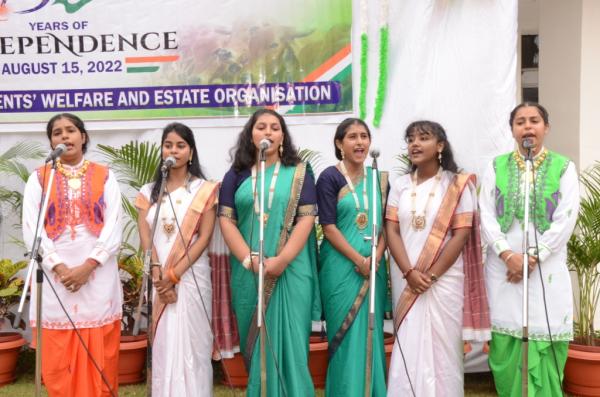 Students Participate in the Celebration of Independence Day on 15th August,2022