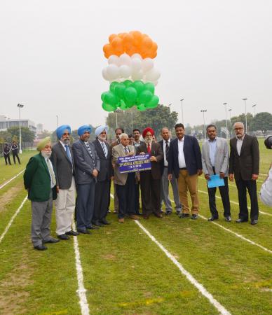 Dr. A. S. Nanda Vice Chancellor inaugurated the 13th Annual Athletic meet was held at GADVASU on 13th March 2019