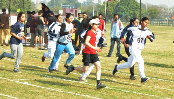Student participate in 14th Annual Athletic meet