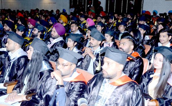 Students from different colleges graces in the 4th Convocation on Marh 06, 2024 for recieve their degree