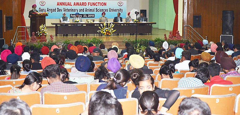Annual Award Function was organized at GADVASU on 
