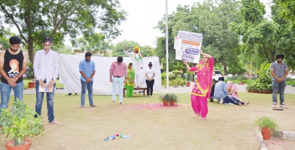 Students Participate in the Celebration of 72nd Independence Day on 15th August 2018