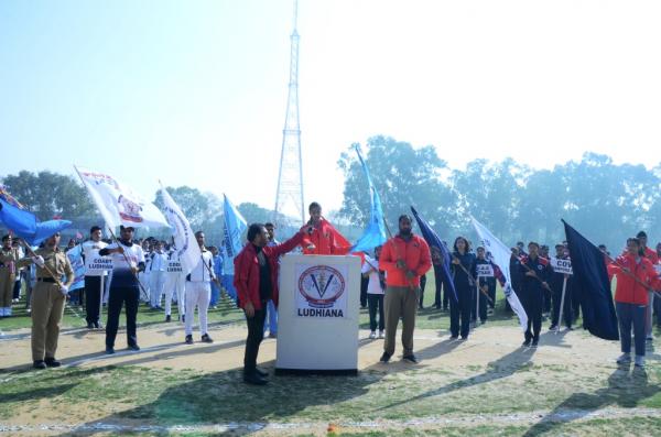 Oath Taking ceremony in The 16th Annual Athletic meet of Guru Angad Dev Veterinary and Animal Sciences University (GADVASU) 12th March, 2024