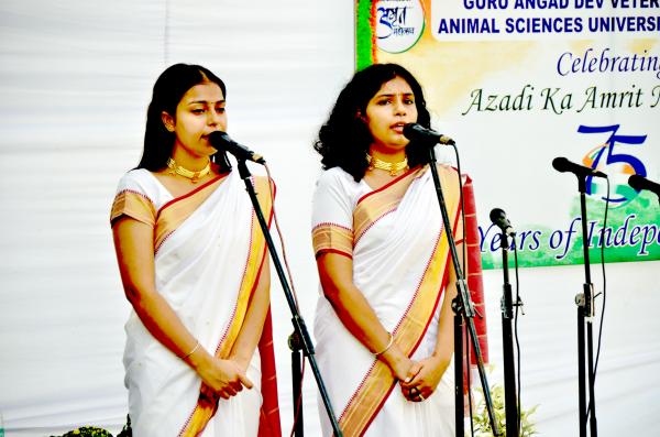 Students Participate in the Celebration of Independence Day on 15th August,2021