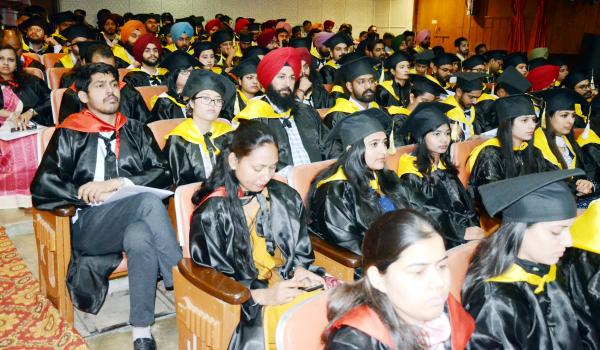 Students received the degrees on 3rd Convocation on May 06, 2023