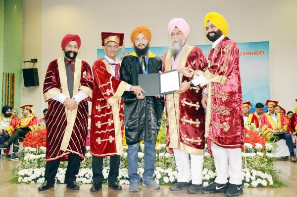 Student received a degree on 3rd Convocation on May 06, 2023