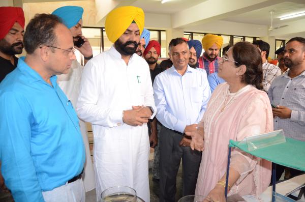S. Laljit Singh Bhullar, Cabinet Minister visits College of Fisheries