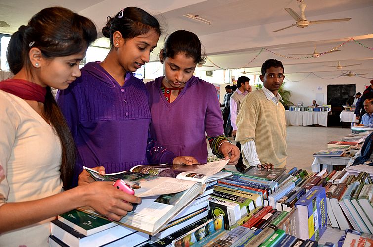 Book Exhibition held on 27th Feb., 2013