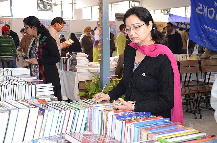 Book Exhibition organize on 5th & 6th Feb., 2014