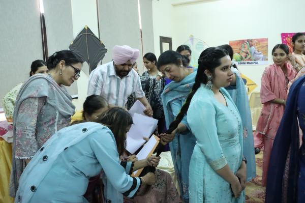 Lammi gutt Competetion in the Virasat Mela