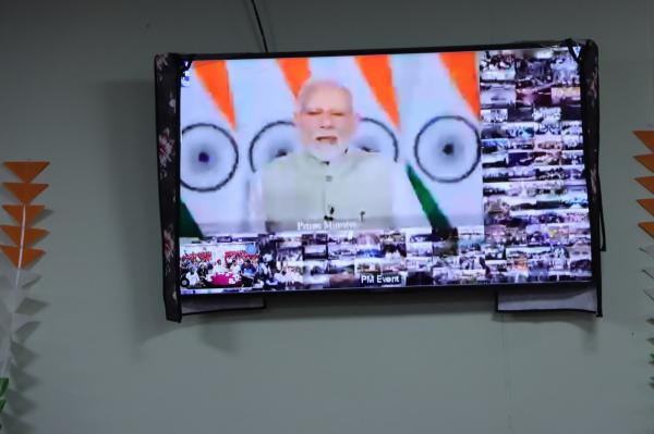 Prime Minister Shri Narendra Modi Addressing During  Khel Ki Baat PM Ke Saath