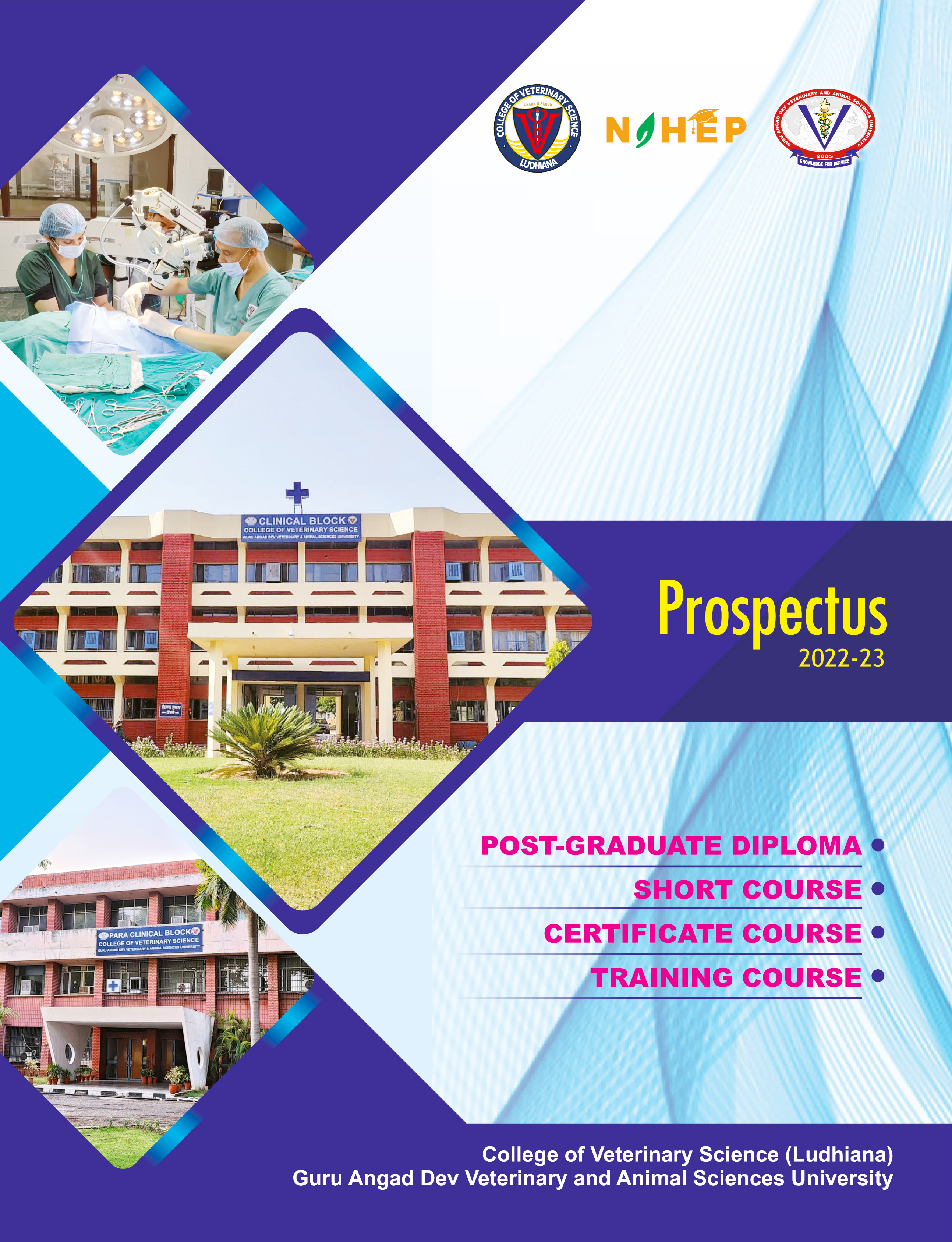 GADVASU - Guru Angad Dev Veterinary And Animal Sciences University GADVASU - Guru Angad Dev Veterinary And Animal Sciences University